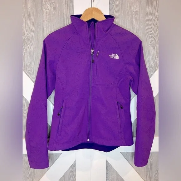 B15.26 The North Face AMVX Purple Windproof & Waterproof Apex Bionic Jacket - Picture 1 of 9